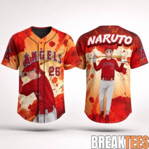 Los Angeles Angels Naruto Jersey Giveaway