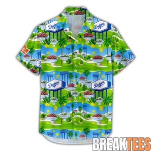Los Angeles Dodgers Hawaiian Shirt 1