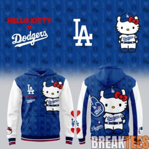 Los Angeles Dodgers Hello Kitty 2026 Edition Hoodie