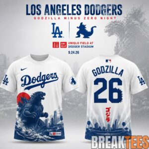Los Angeles Dodgers x Godzilla Minus One Special Tee