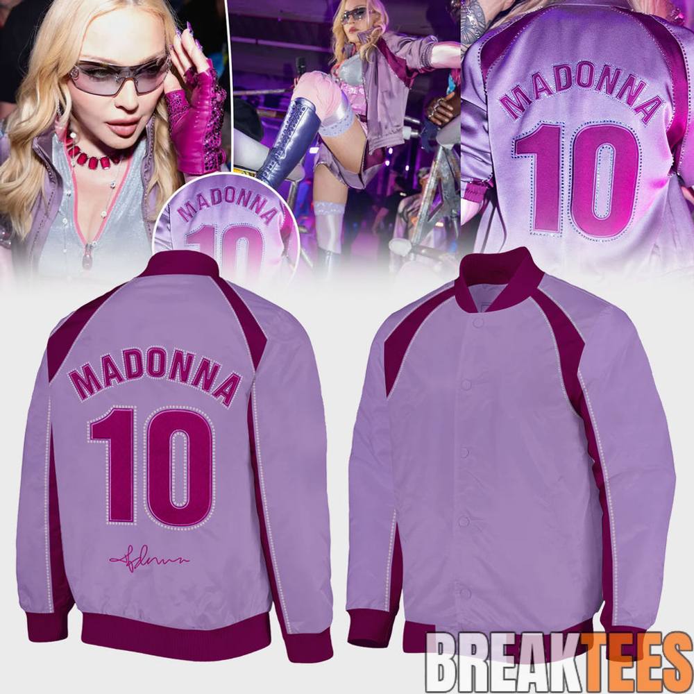 Madonna x FIFA World Cup 2026 Final Halftime Show Signature Jacket Madonna x FIFA World Cup 2026 Final Halftime Show Signature Jacket