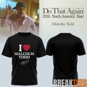 Malcolm Todd Do That Again Tour 2026 T-Shirt