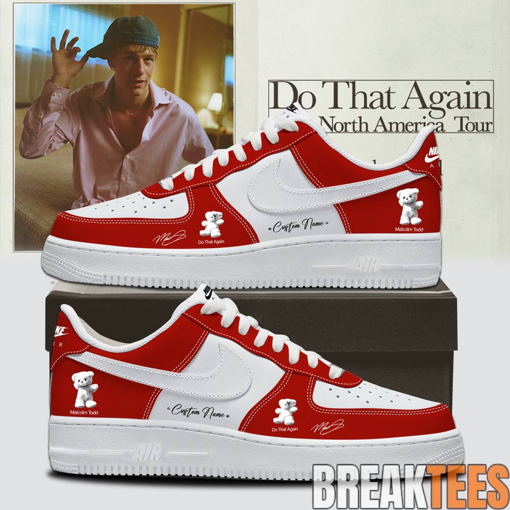 Malcolm Todd Do That Again Tour Air Force 1 Shoes Malcolm Todd Do That Again Tour Air Force 1 Shoes