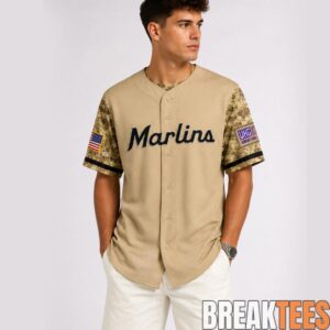 Marlins Military Appreciation Night Jersey 1