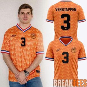 Max Verstappen x Netherlands Football Special 2026 Jersey Shirt