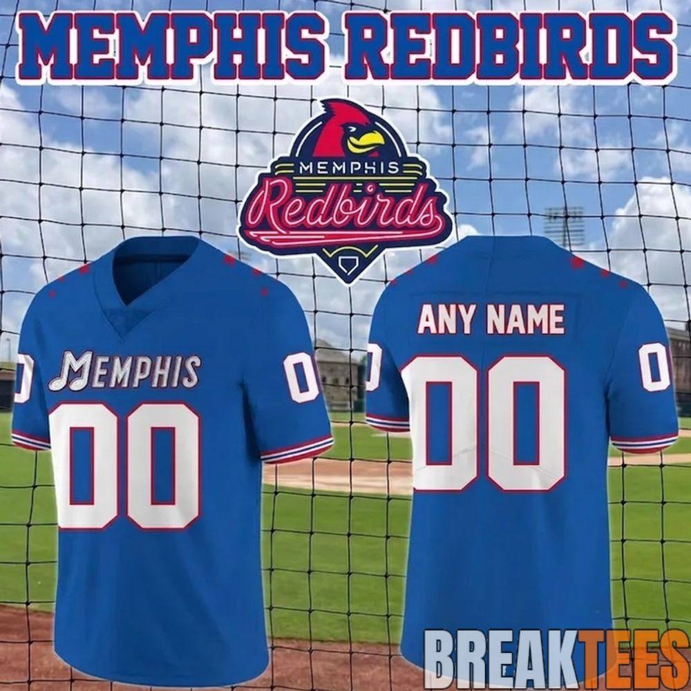 Memphis Redbirds New 2026 Personalized Football Jersey Memphis Redbirds New 2026 Personalized Football Jersey