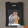 Messi & Cristiano Ronaldo Funny World Cup Photo 2026 Vintage Tee Messi & Cristiano Ronaldo Funny World Cup Photo 2026 Vintage Tee