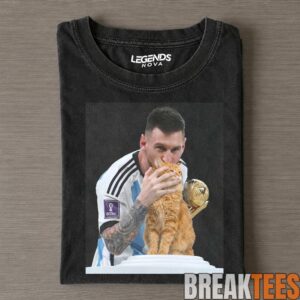 Messi 2026 Kissing Meow Tee