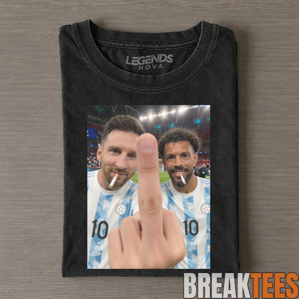 Messi Argentina & Vozinha Cape Verde Tee Messi Argentina & Vozinha Cape Verde Tee