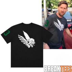 Messi Distressed Trim Flying Tiger Shirt