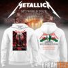 Metallica 2026 M72 World Tour Cardiff Wales New Version Hoodie