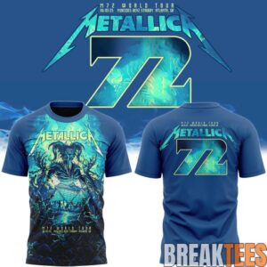 Metallica M72 World Tour Glasgow Special T-Shirt 5