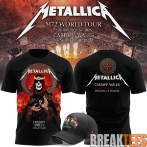 Metallica M72 World Tour Glasgow Special T-Shirt 8