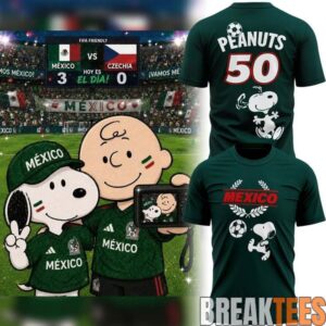 Mexico Soccer x Peanuts World Cup 2026 Shirt