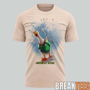 Mexico World Cup 2026 Merlin The Duck Limited Edition Shirt 1