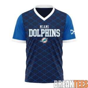 Miami Dolphins Scotland’s Tartan Army 2026 Jersey Shirt 1