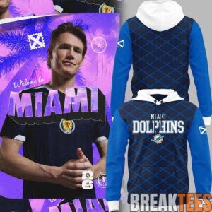 Miami Dolphins Scotland’s Tartan Army Special Hoodie