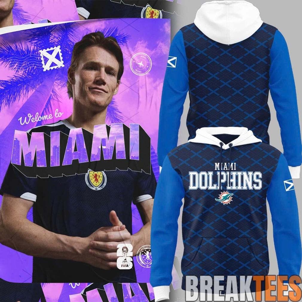 Miami Dolphins Scotland’s Tartan Army Special Hoodie Miami Dolphins Scotland’s Tartan Army Special Hoodie