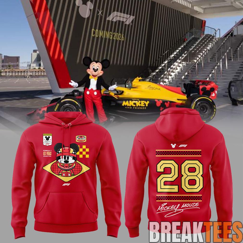 Mickey Disney x Formula 1 2026 Limited Hoodie Mickey Disney x Formula 1 2026 Limited Hoodie