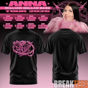 Million Dollar Babe Tour Special Black Tee