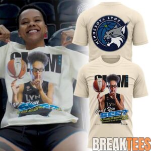 Minnesota Lynx Unisex Cream Olivia Miles Slam Limited Edition Shirt