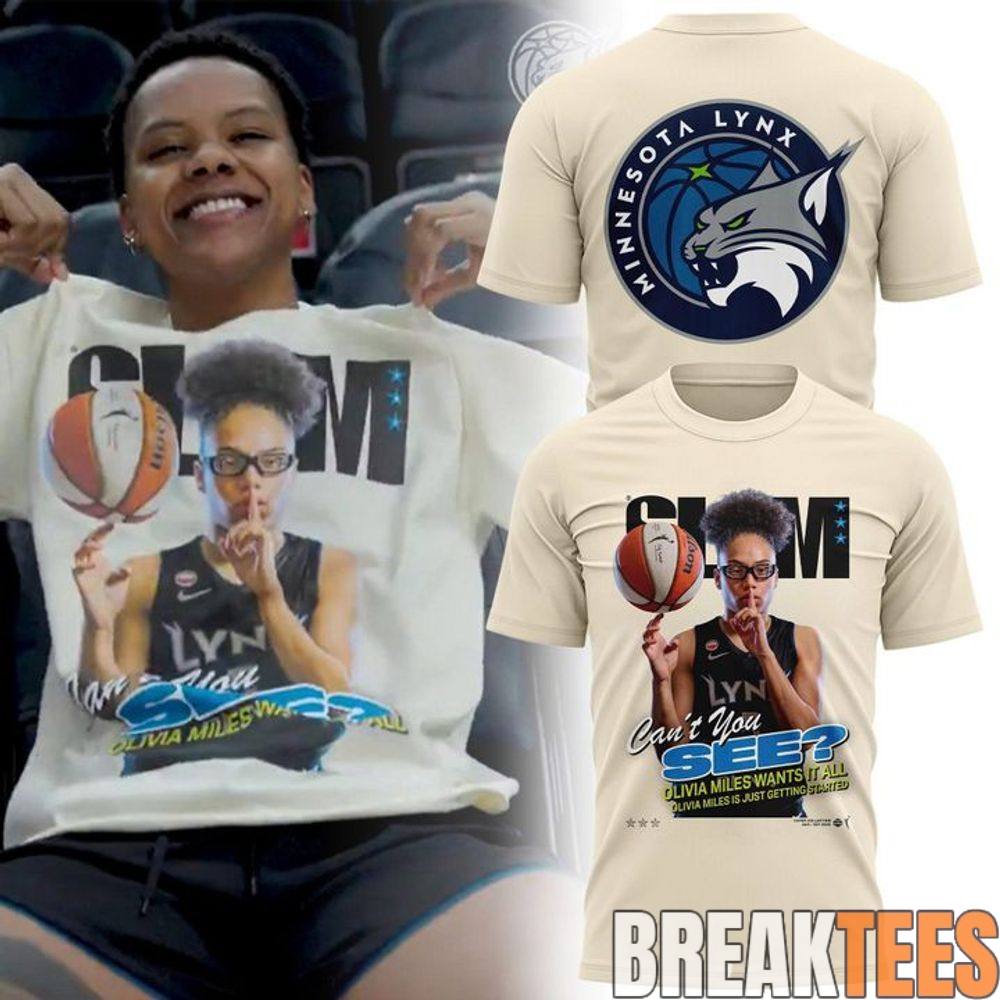 Minnesota Lynx Unisex Cream Olivia Miles Slam Limited Edition Shirt Minnesota Lynx Unisex Cream Olivia Miles Slam Limited Edition Shirt