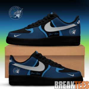 Minnesota Lynx x Back 2 Black Edition Air Force 1 Custom For Fans