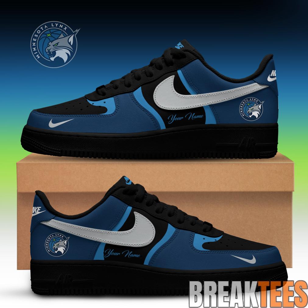 Minnesota Lynx x Back 2 Black Edition Air Force 1 Custom For Fans Minnesota Lynx x Back 2 Black Edition Air Force 1 Custom For Fans