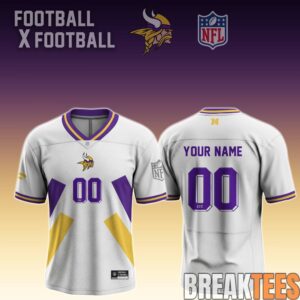 Minnesota Vikings Football x Football Jersey Custom