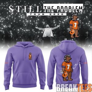 Morgan Wallen STILL THE PROBLEM TOUR 2026 Grey Hoodie 1