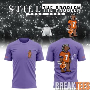 Morgan Wallen STILL THE PROBLEM TOUR 2026 Purple Shirt