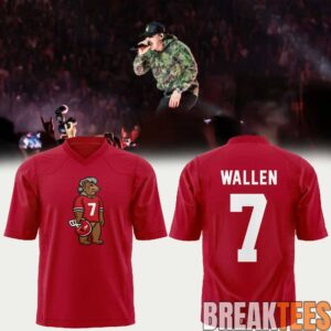 Morgan Wallen latest collection in Tuscaloosa, Alabama Football Jersey