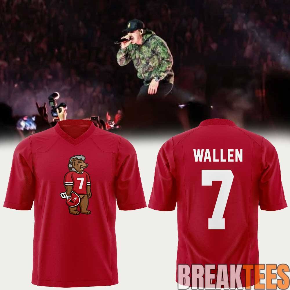 Morgan Wallen latest collection in Tuscaloosa, Alabama Football Jersey Morgan Wallen latest collection in Tuscaloosa, Alabama Football Jersey