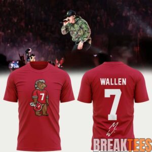 Morgan Wallen latest collection in Tuscaloosa, Alabama Football T-Shirt