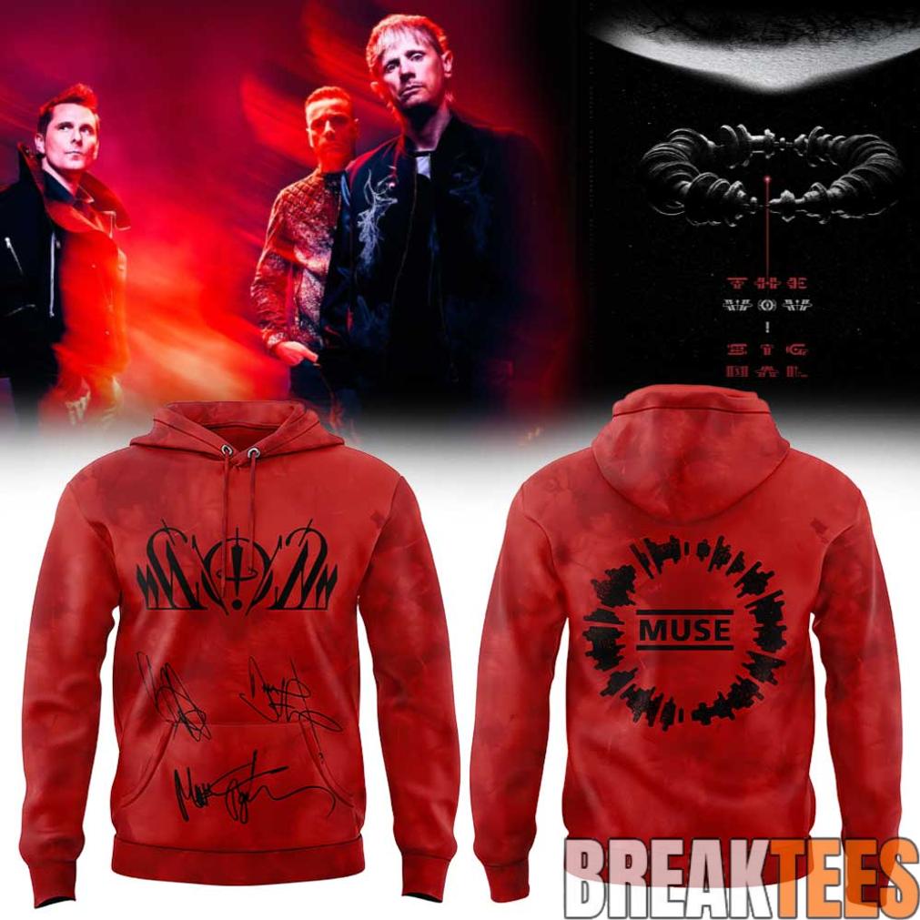 Muse The Wow! Signal Tour 2026 Hoodie Muse The Wow! Signal Tour 2026 Hoodie