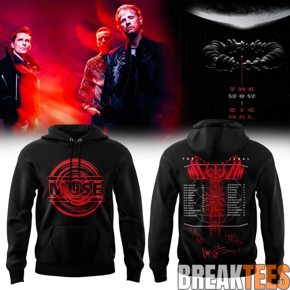 Muse The Wow! Signal Tour 2026 Hoodie Muse The Wow! Signal Tour 2026 Hoodie