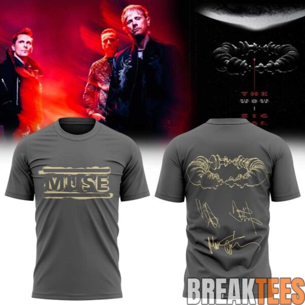残１★【新品未開封】VOW WOW 2026年 ライブ Tシャツ Mサイズ Muse The Wow! Signal Tour 2026 T-Shirt - Trending Graphic Tees