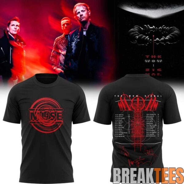 Muse The Wow! Signal Tour 2026 T-Shirt - Trending Graphic Tees