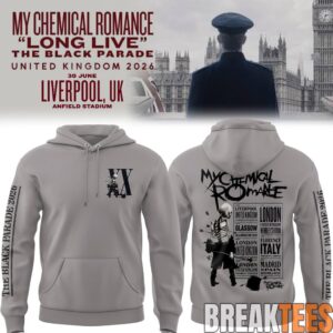 My Chemical Romance The Black Parade TOUR 2026 Hoodie 2