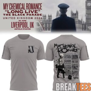 My Chemical Romance The Black Parade TOUR 2026 T-Shirt 1