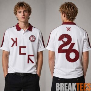 My Chemical Romance The Black Parade Tour 2026 EU UK White Football Jersey