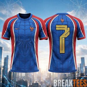 Marvel France Spider-Man Soccer Jersey
