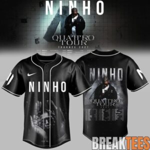 NINHO QUATTRO TOUR 2027 – Baseball Jersey Edition 1
