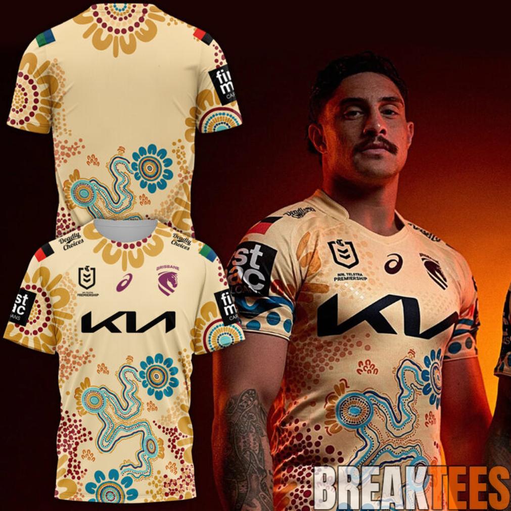 NRL Brisbane Broncos Indigenous 2026 Shirt NRL Brisbane Broncos Indigenous 2026 Shirt