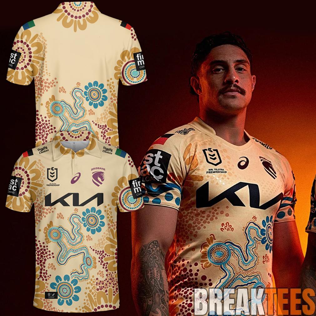 NRL Brisbane Broncos Indigenous 2026 Polo NRL Brisbane Broncos Indigenous 2026 Polo