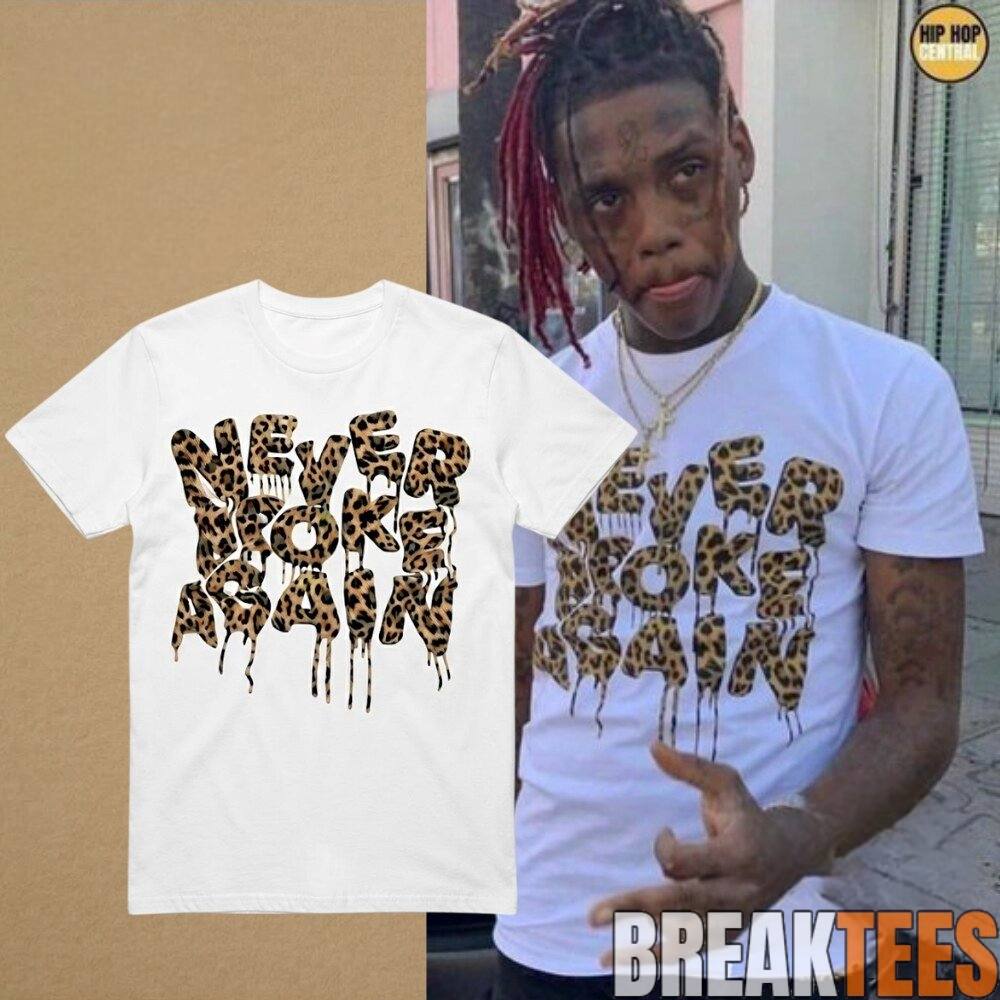 Never Broke Again Leopard Drip T-Shirt 2026 Never Broke Again Leopard Drip T-Shirt 2026