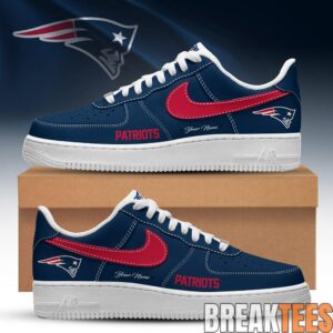 New England Patriots Special Heritage 2026 Custom AF1 Sneaker