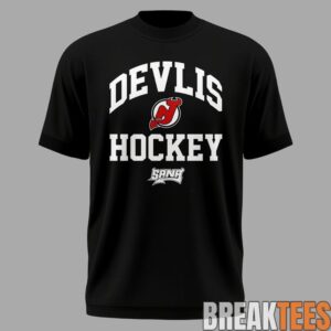 New Jersey Devils x SANA Limited Edition Black Shirt 2