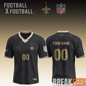 New Orleans Saints Football x Football Jersey Custom