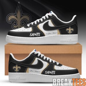 New Orleans Saints Special Heritage 2026 Custom AF1 Sneaker 1